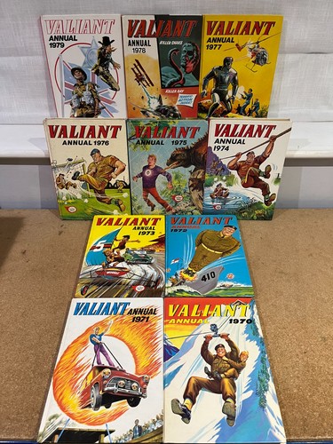 Valiant annuals 1970 to - annuals,
