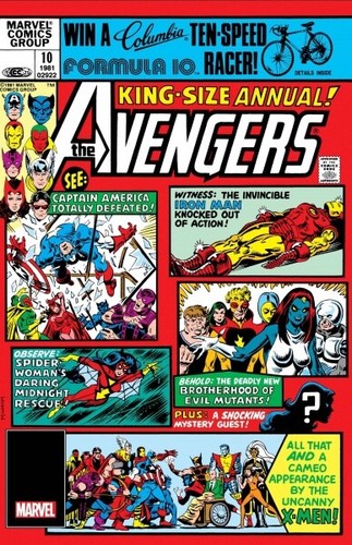 Avengers annual facsimile - avengers,