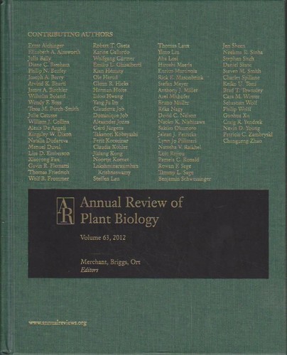 Annual review plant - annual, of