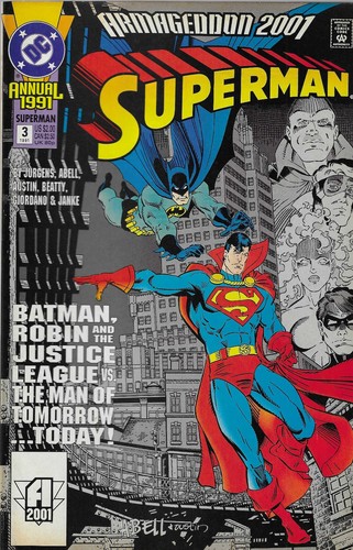 Superman annual 1991 - superman, /