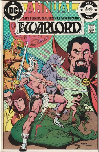 Warlord annual 3 dc - ✪,