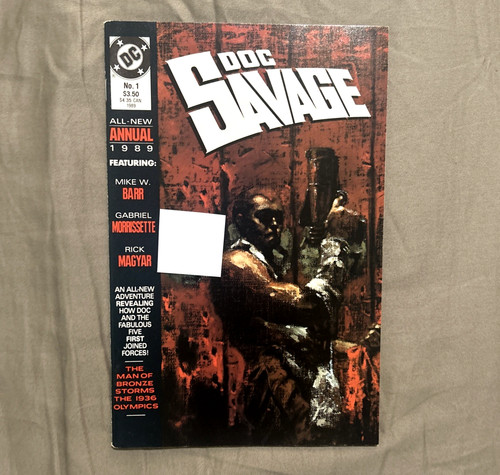 Doc savage annual dc - annual, (1989)