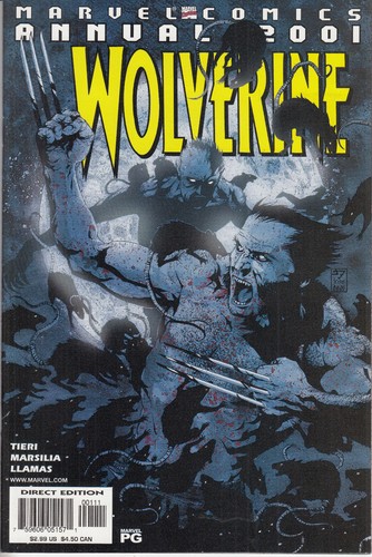 Wolverine annual marvel comic - wolverine,
