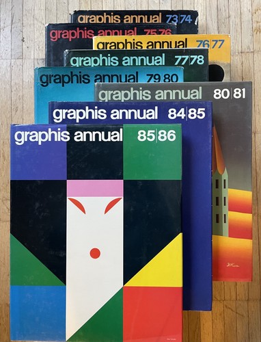 Graphis annual 75 76 - annual,, 73/74,