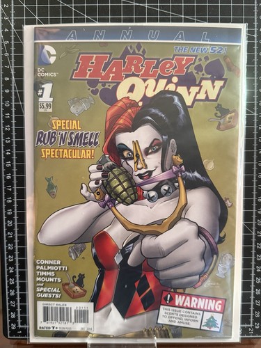 Harley quinn annual rub - 1,